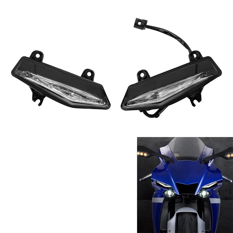 Front Center Pilot Running Light for Yamaha YZF R1 (2020–2025) 24
