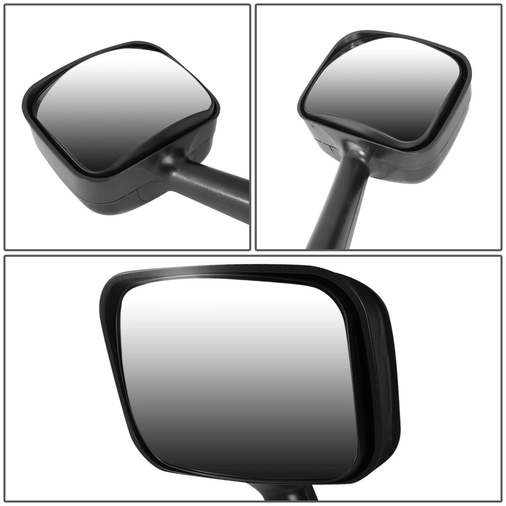 L-Shape LED Sequential Turn Signal Hood Mirrors for Freightliner Cascadia (2008–2017)