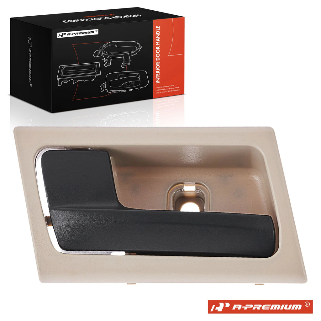 Left Interior Door Handle for Ford Crown Victoria (2006–2011) Black Beige