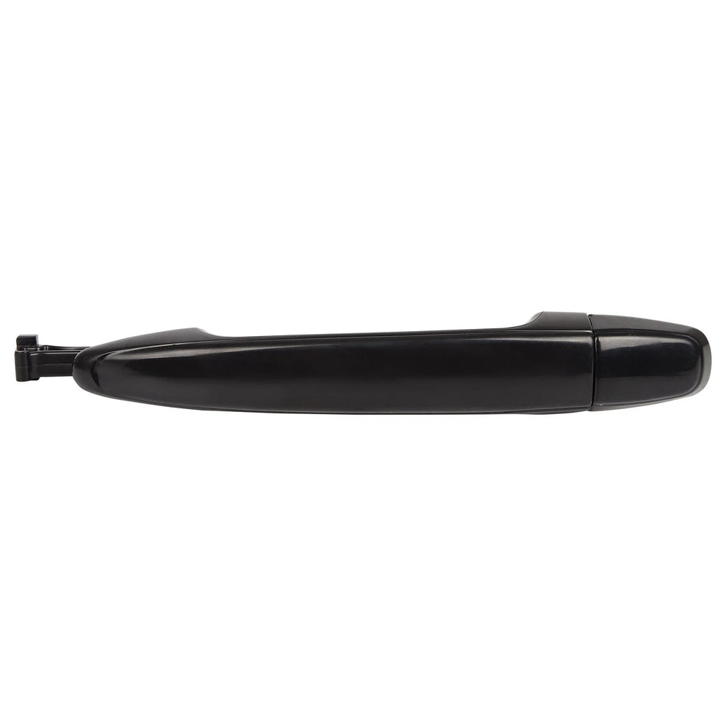 Set of 2 Exterior Door Handles for Toyota Sienna (2004–2010) Black Plastic