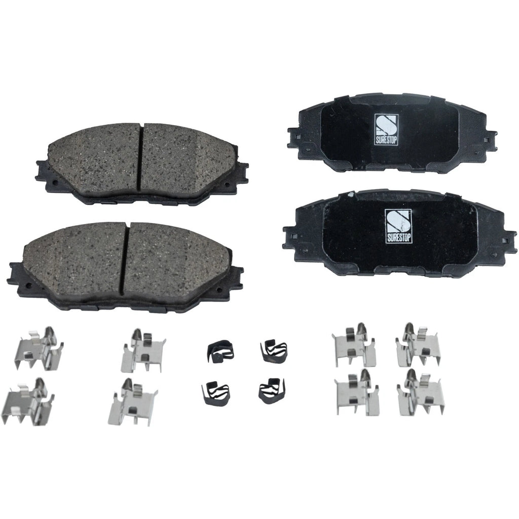 Brake Disc and Pad Kit for Toyota RAV4 (2006–2018) Ceramic Front and Rear