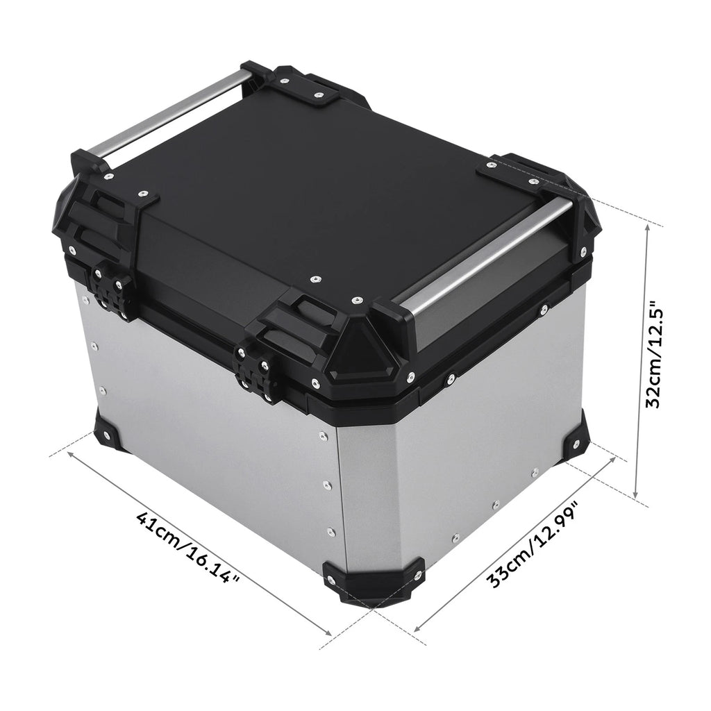 45L Trunk Top Case Luggage Box & Mount Rack for BMW R1250GS R1200GS (2014–2019)