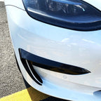 Front Bumper Side C Canards Covers Trims for Tesla Model 3 (2017–2023)