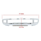 Steel Split Front Bumper for Ford F250 F350 (2017–2019) Chrome Durable