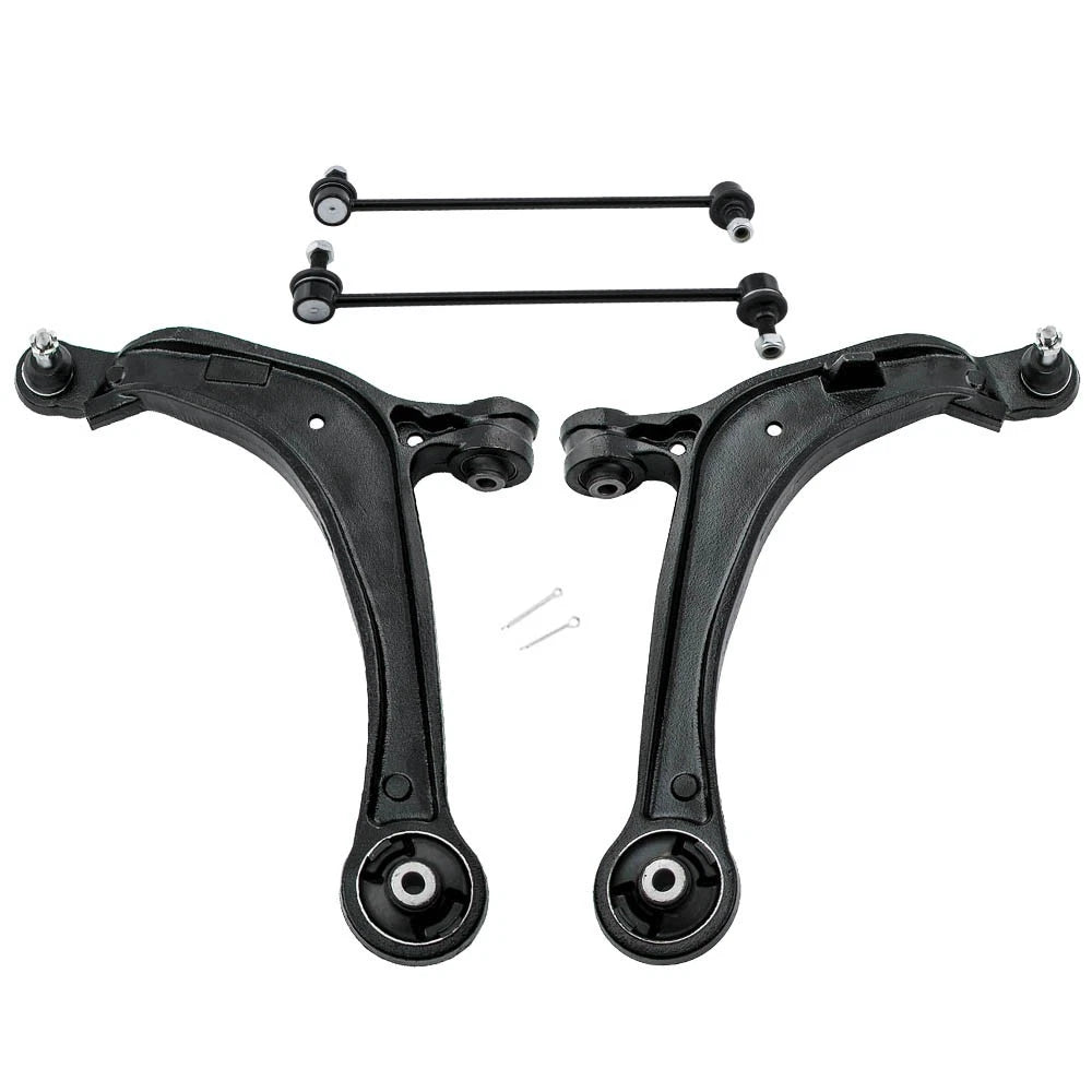 2X Front Lower Control Arms Sway Bar Links for Honda Odyssey (2011–2017)