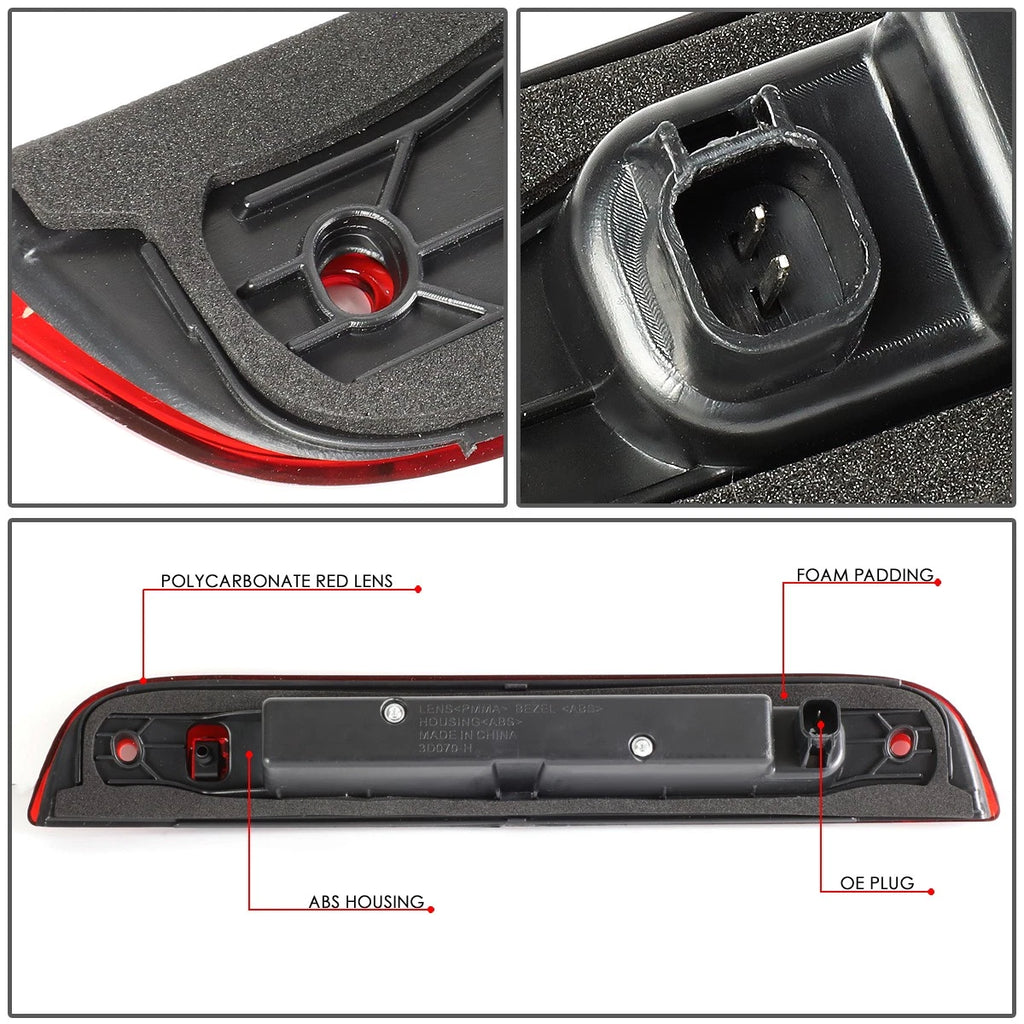 Full LED Third Tail Brake Light for Jeep Patriot (2007–2017)