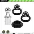 Puck System Gooseneck Hitch Ball Kit for Dodge Ram 2500 3500 (2013–2023)
