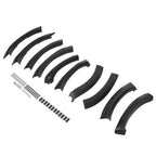Fender Flares Set of 4 Textured Black PP for Dodge Ram 2500 3500 (2010–2018)