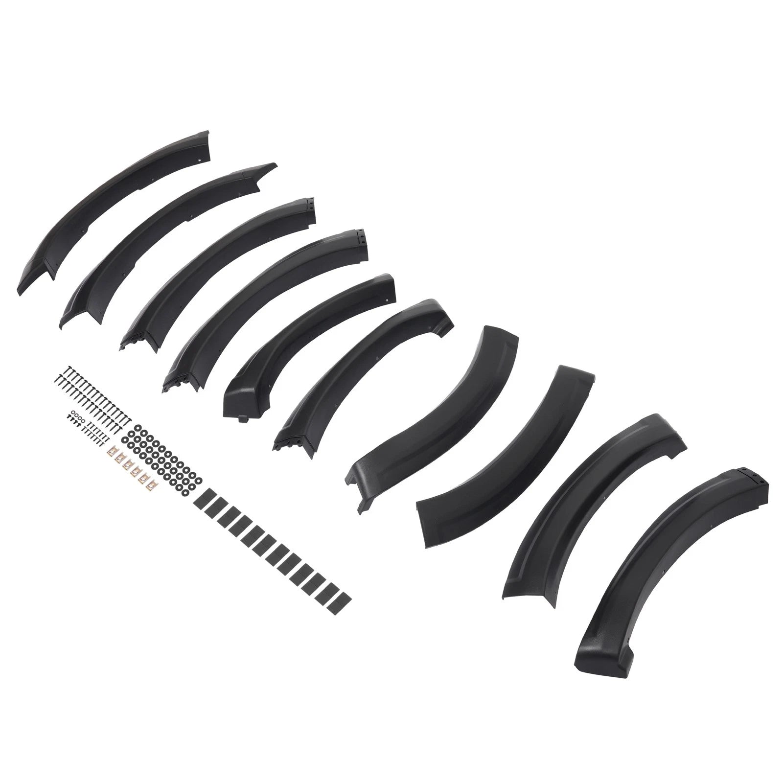 Fender Flares Set of 4 Textured Black PP for Dodge Ram 2500 3500 (2010–2018)