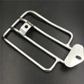 Chrome Solo Seat Luggage Rack for Harley Sportster XL 883 1200 (2004–2015)