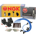 Set of 3 Ignition Coils & 6 V-Power Spark Plugs for Buick Chevy Pontiac