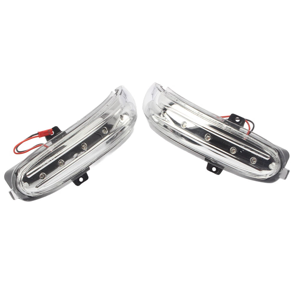 Side Mirror Turn Signal Light Chrome for Mercedes Benz C-Class W203 (2003–2007)