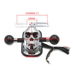 Skull Tail Brake Stop Light Turn Signal Lamp for Harley