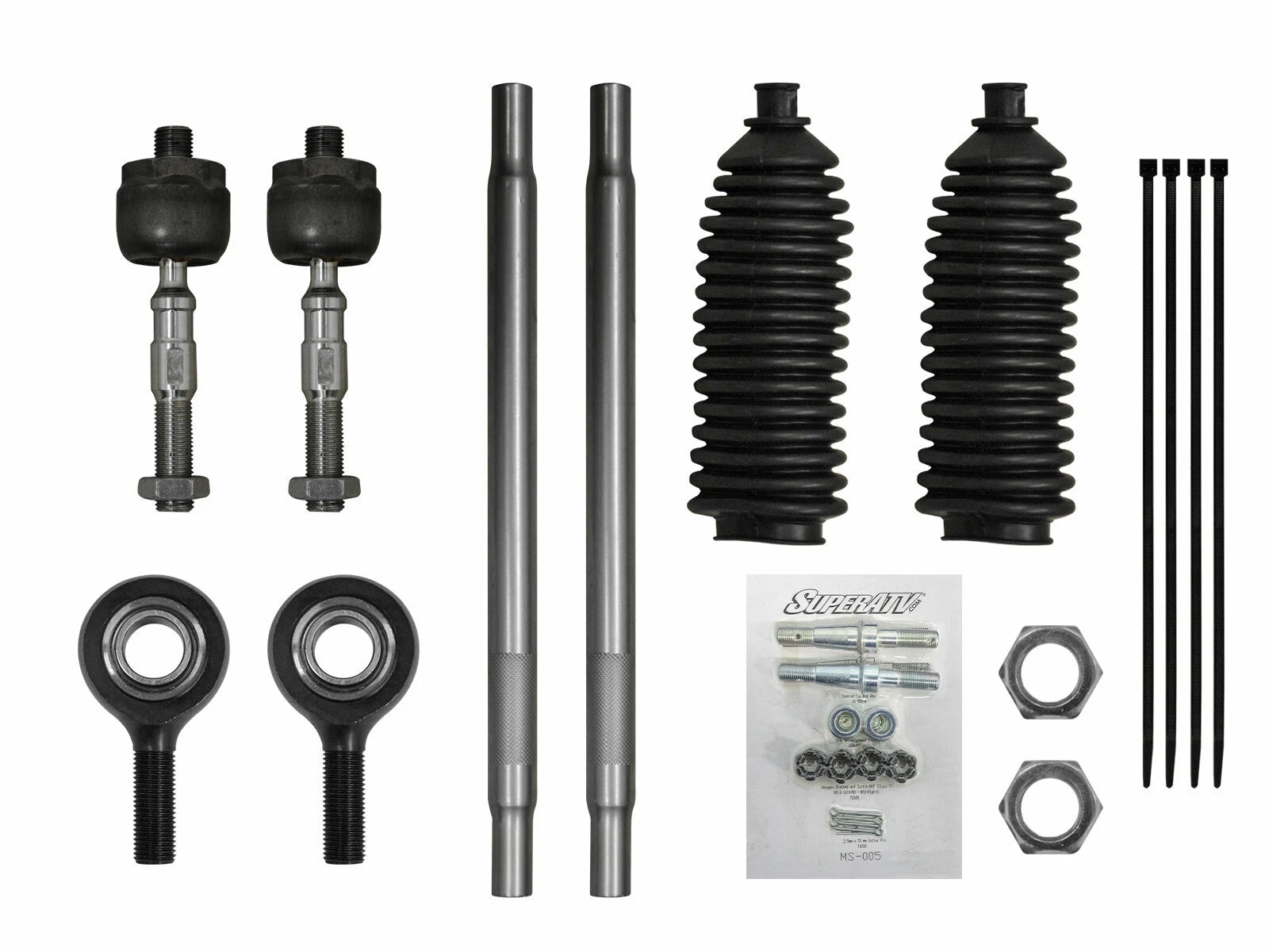 SuperATV Heavy Duty Tie Rod Kit for Honda Pioneer 1000 / 1000-5 (2016–2023)