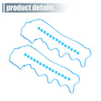 Set of 1 Valve Cover Gasket for Ford Mustang (2007–2010) VS50687R Rubber Blue