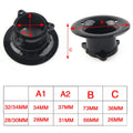 Carburetor Flange Joint Boot Connector for Motor Accessory (28-34mm)