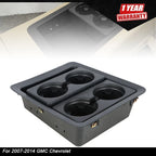 Front Center Console Tray Cup Holder for Chevrolet Tahoe GMC (2007–2013)