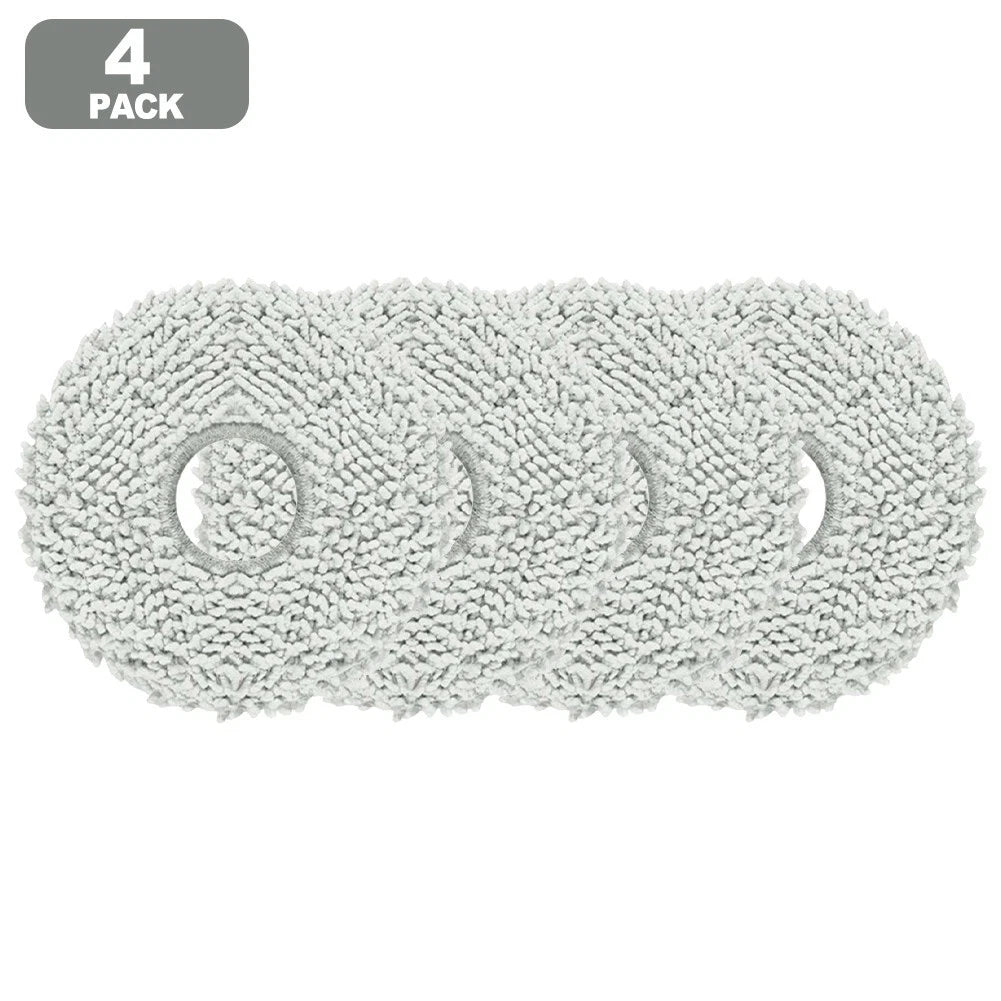Microfiber Mop Cloth Kit for OKAMI RX1 Robot Vacuum (Wet Dry Capability)