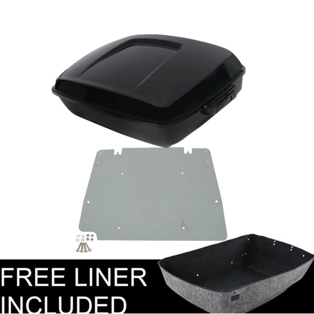 Chopped Trunk Base Plate for Harley Touring Street Road Glide (2014–2026)