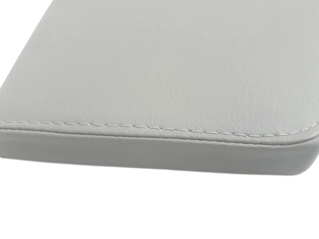 Leather Synthetic Console Armrest Cover for Ford F150 (2015–2019) Gray