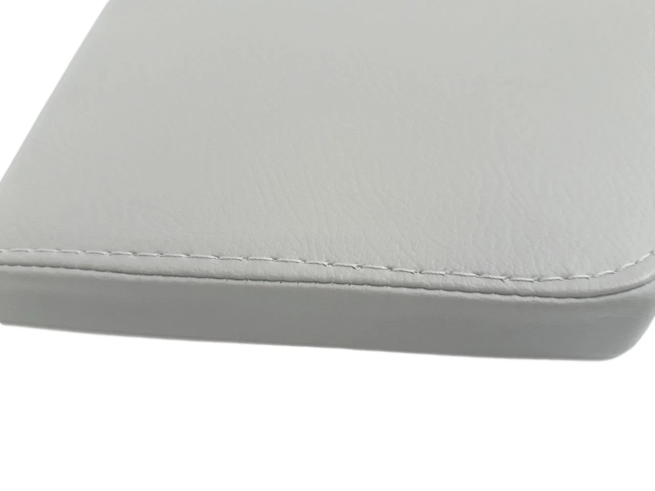Leather Synthetic Console Armrest Cover for Ford F150 (2015–2019) Gray