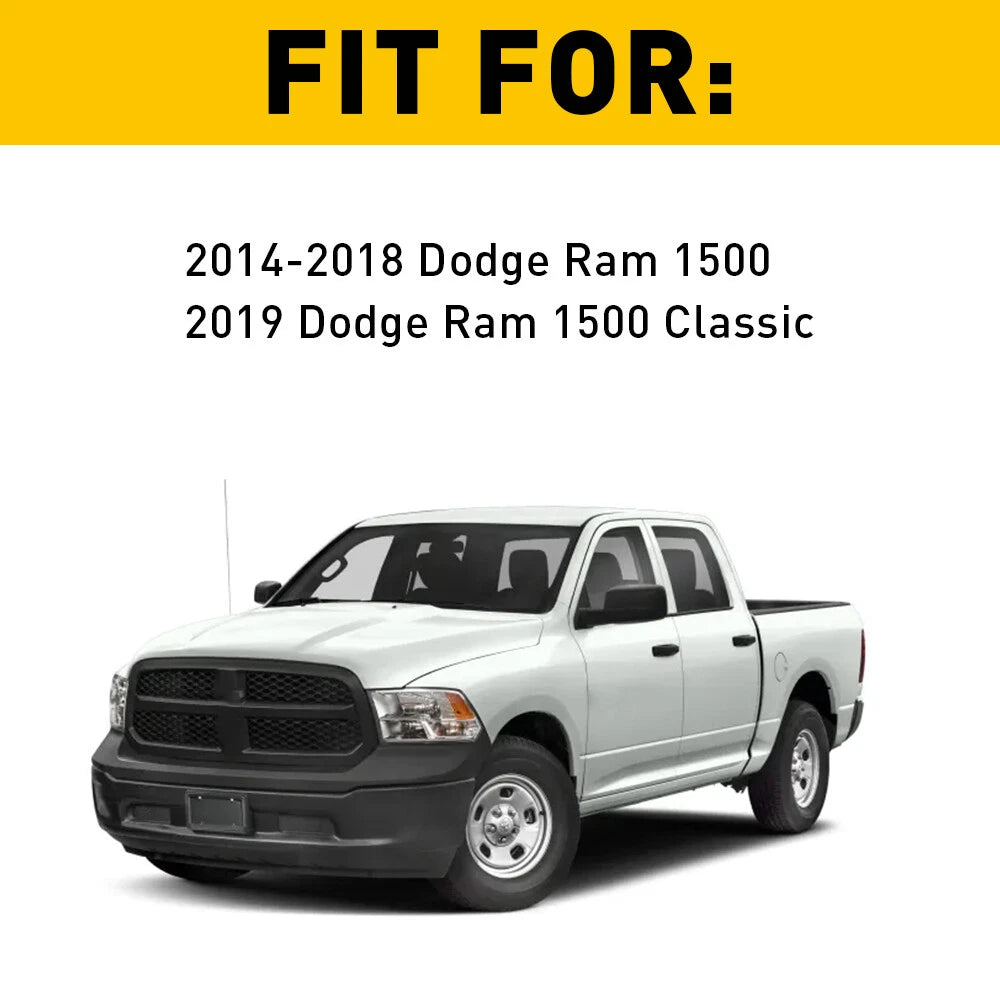 Set of 4 Parking Assist Sensor Bezels for Ram 1500 (2014–2018)