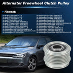 Alternator Freewheel Clutch Pulley for Audi A3 TT, Volkswagen Golf Eos Beetle