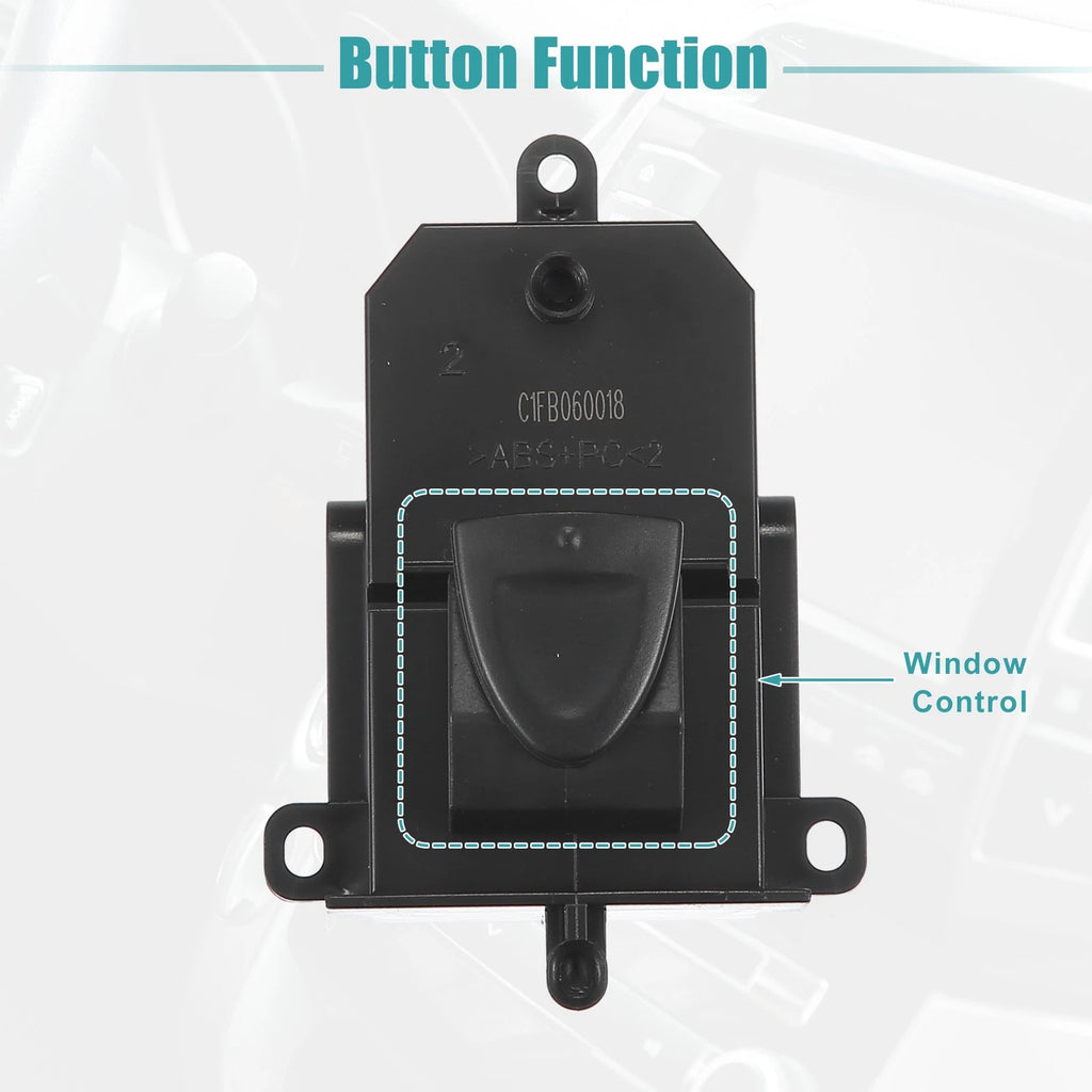 Passenger Side Power Window Switch 35760-SNA-J04 for Honda Civic Sedan (2006–2011)