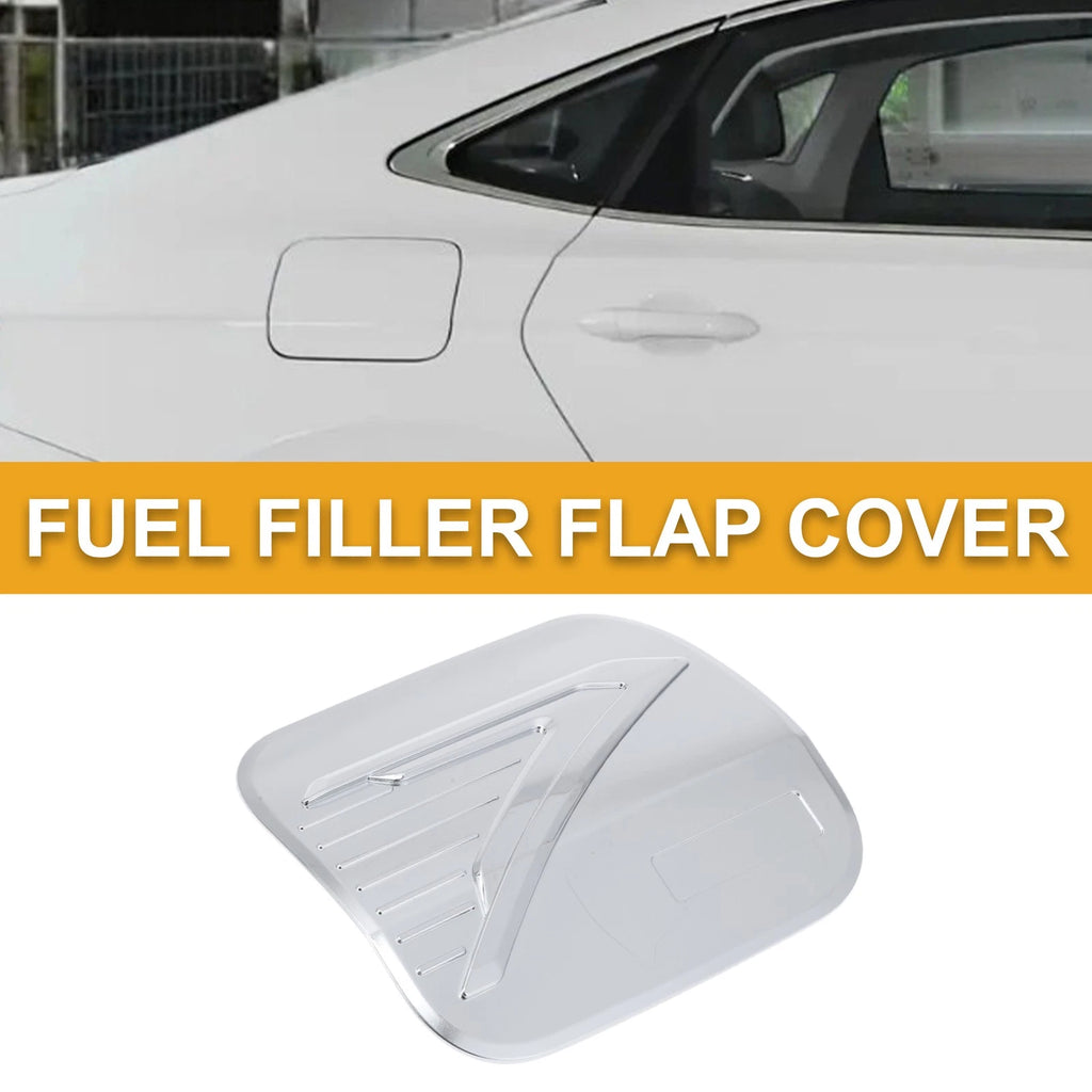 Fuel Tank Door Cap for Toyota Corolla Cross (2022–2023) Chrome Silver Tone