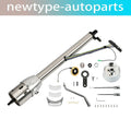 28" Stainless Steel Tilt Steering Column & Adapter for Universal Fit (No Key)
