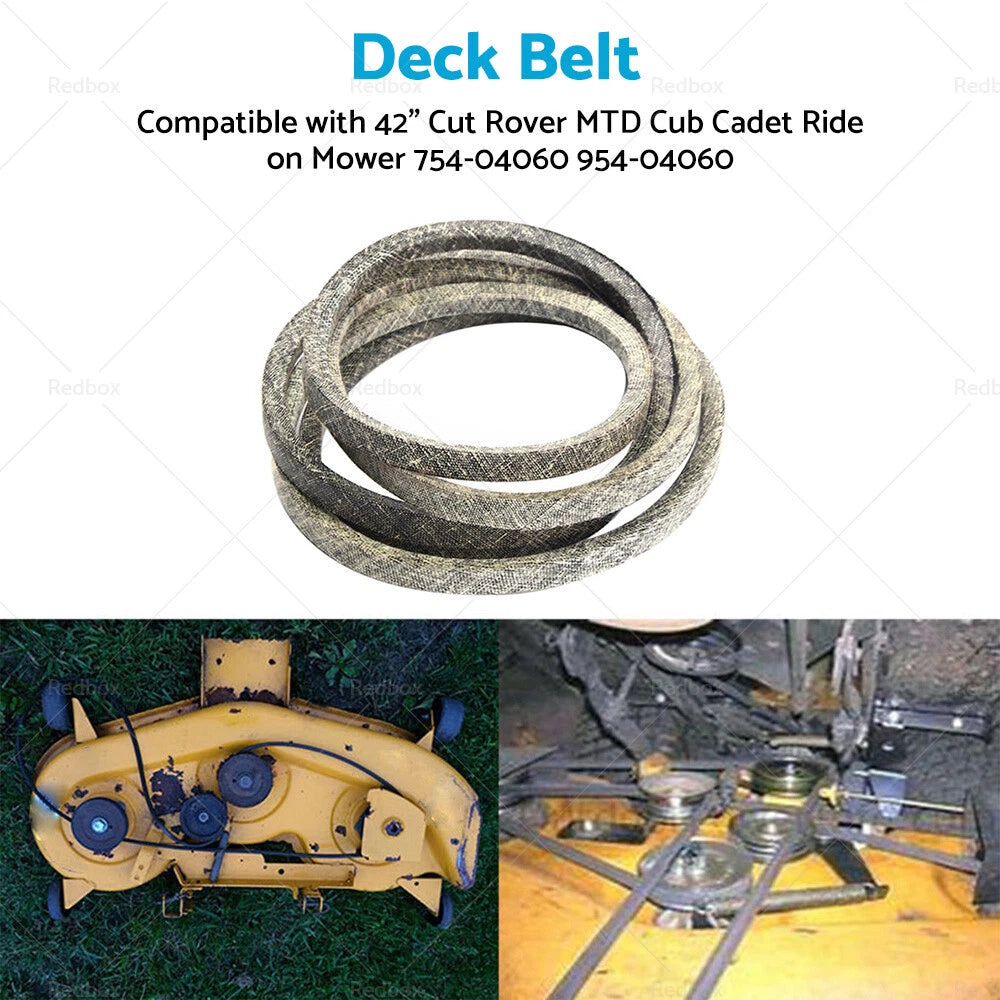 Deck Belt 42" for Cub Cadet MTD Rover (754-04060, 954-04060)