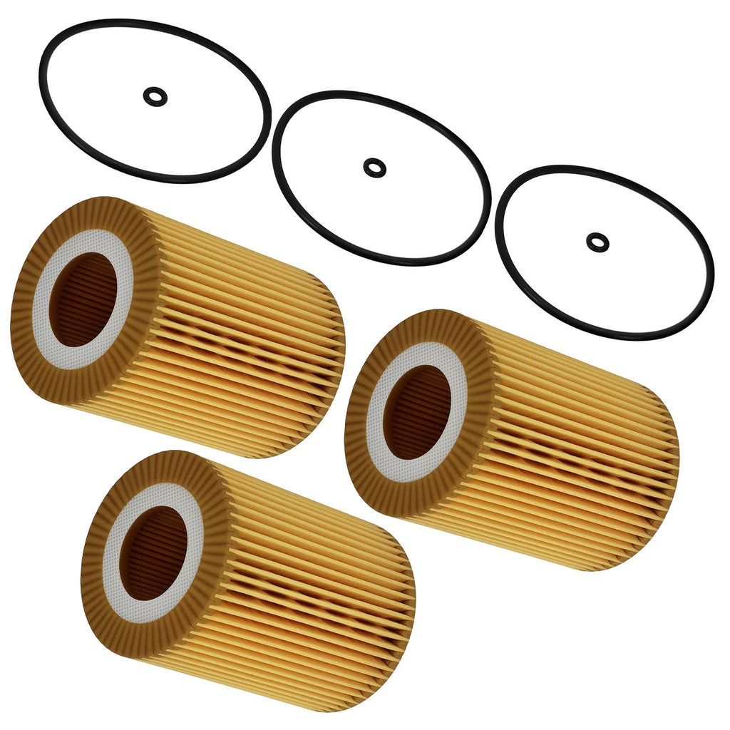 3X Oil Filter Kit for Mercedes Benz Sprinter 2500 3500 (2010-2017)