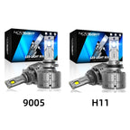 2X NOVSIGHT 9005 H11 LED Headlight Combo 6500K 400W 80000LM for Ford