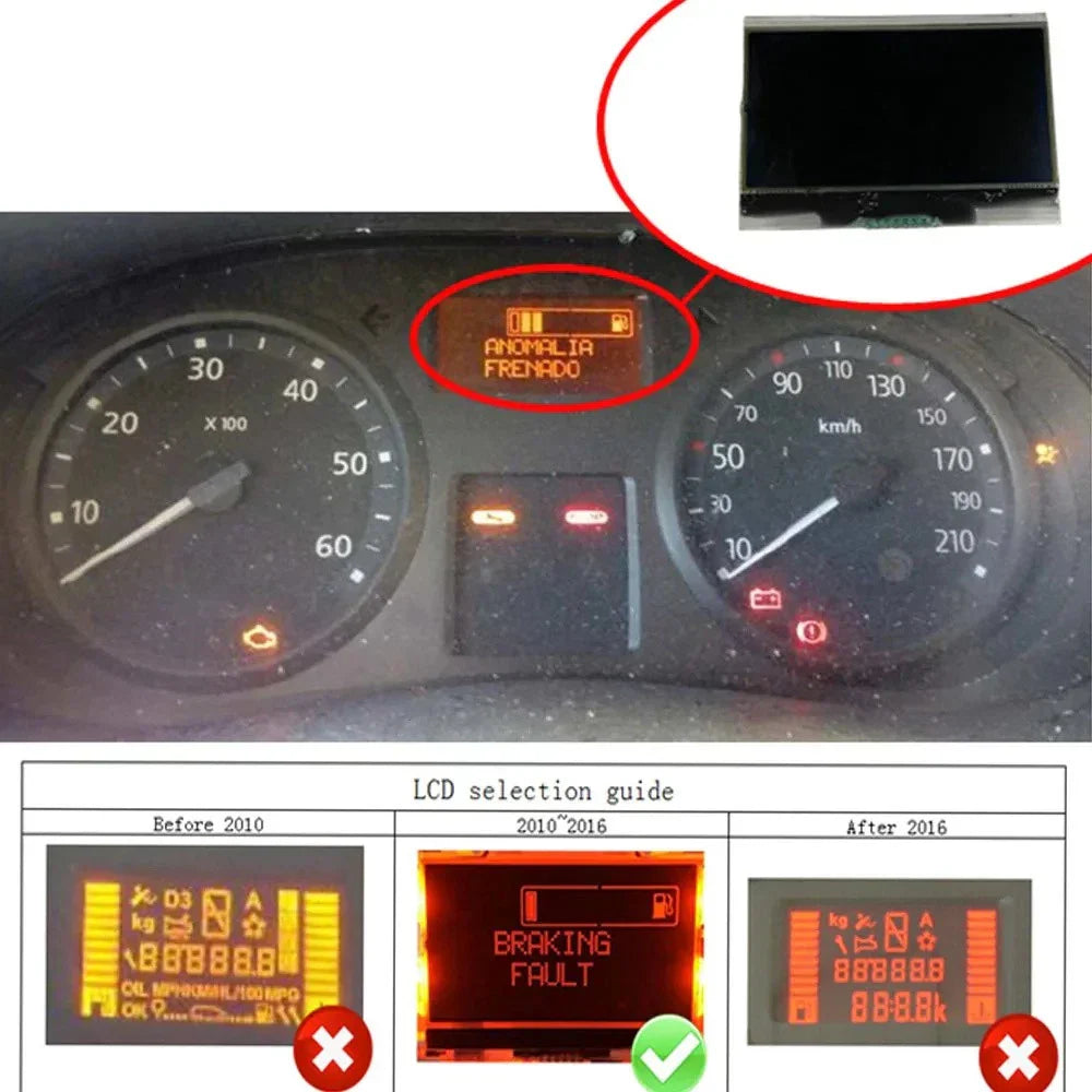 LCD Display Screen for Renault Trafic X83 (2010-2016)