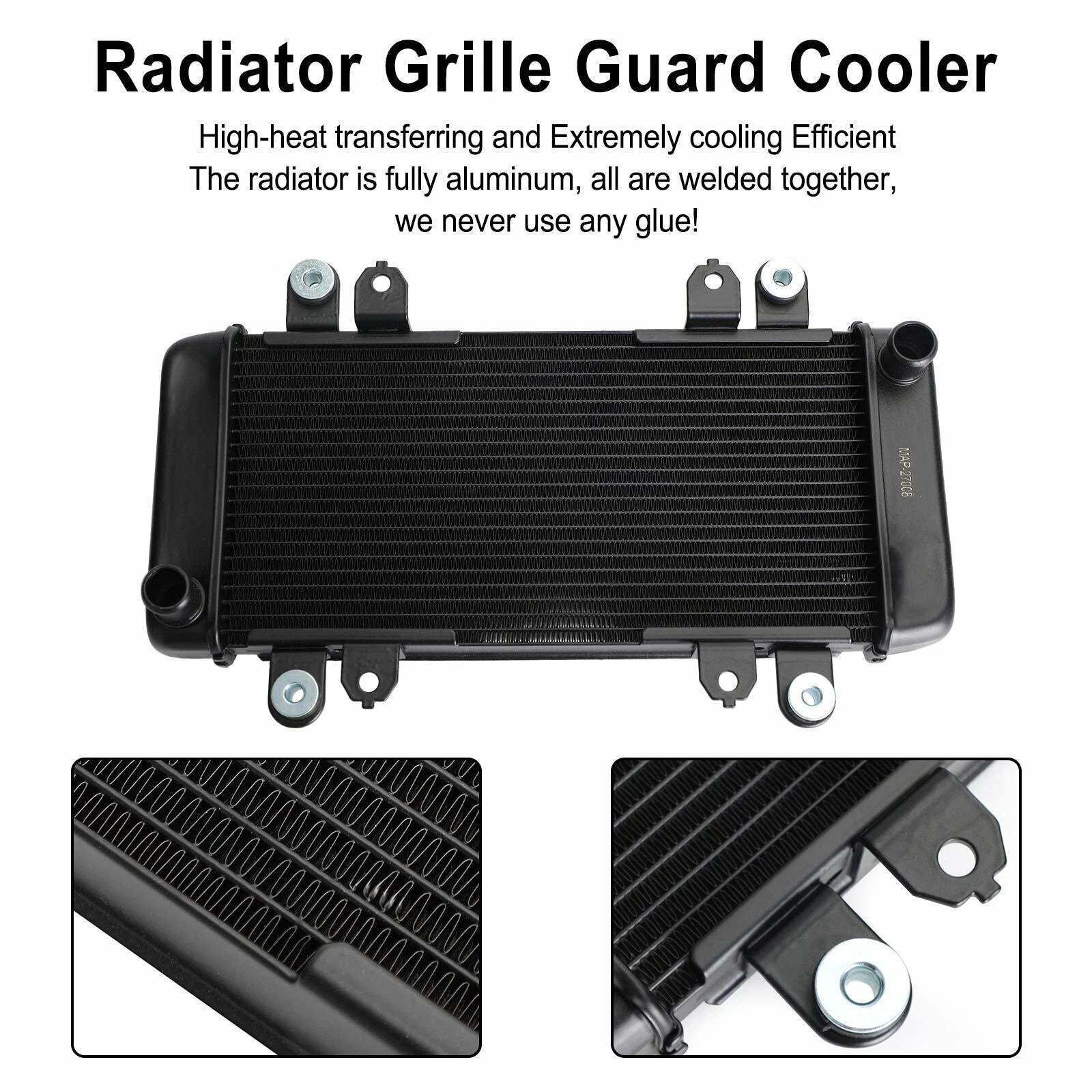 Radiator Guard for Kawasaki Ninja 300 EX300 (2013–2017)
