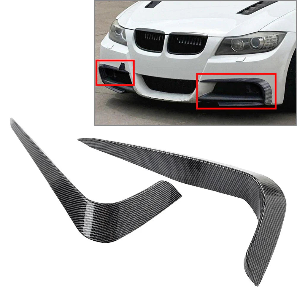 Front Bumper Side Splitter Spoiler for BMW 3 Series E90 E91 (2005-2008)