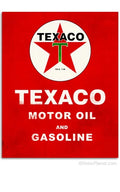 Vintage Texaco Motor Oil Gasoline Sign for Garage (10075)