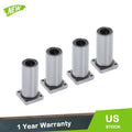 Set of 4 Square Linear Bearings for LMK16UU (16mm Bore)