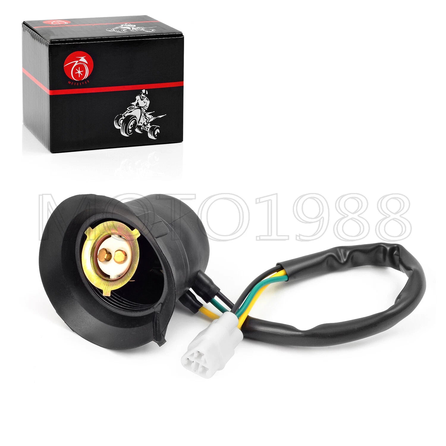 2X Headlight Socket Cord for Yamaha Rhino 660 YXR660FA 4X4 (2006)