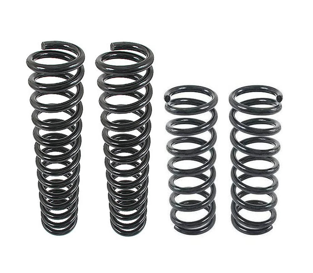 Lesjofors Front Standard & Rear HD Coil Spring Kit for Mercedes-Benz W123 (1976–1985)