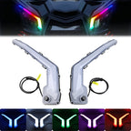 Front Signature Turn Signal Light RGB for Can Am Maverick X3 MAX (2017–2023) #3