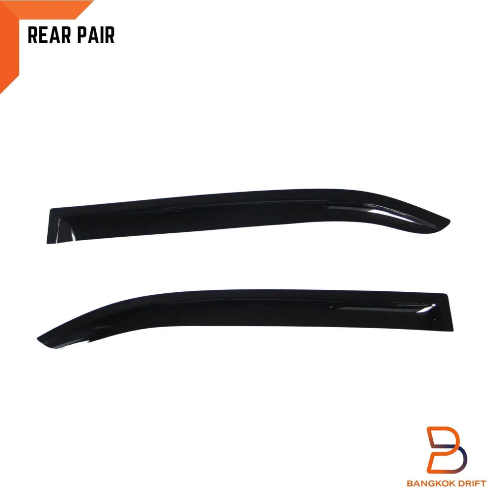 Weather Shield Window Visor Rain Guard for Mitsubishi Lancer Evo CE (96-02)