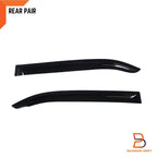 Weather Shield Window Visor Rain Guard for Mitsubishi Lancer Evo CE (96-02)