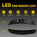 2X White Side LED Marker Light Front Lamps for Chrysler 300 (2015–2023)