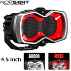 2X 4.5" LED Work Lights Pod for Off Road Flood Lamp Combo Beam