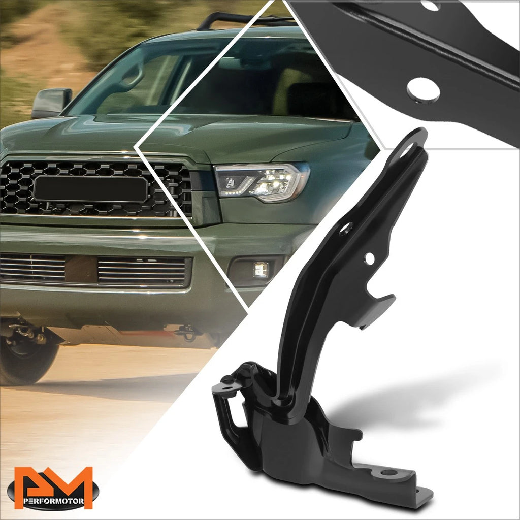 LH Driver Side Steel Engine Hood Hinge for Toyota Sequoia/Tundra (2007–2022)