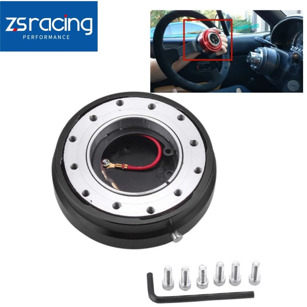 Steering Wheel Quick Release Adapter Kit for Universal Vehicles