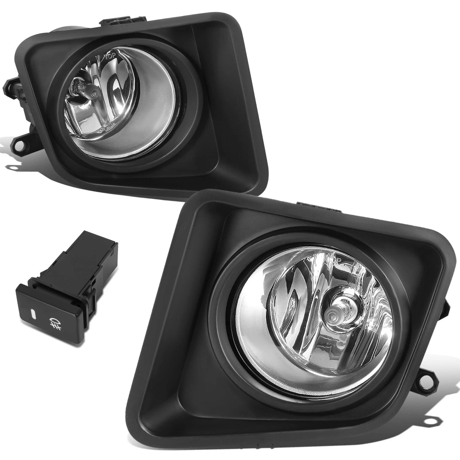 Set of 2 Front Bumper Fog Light Lamps for Toyota Tundra (2014–2021)