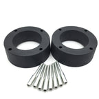 2X 2.5 Inch Wheel Spacers 4/156 for Polaris ATV (Black Heavy Duty Urethane)