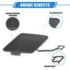 Tow Hook Eye Hole Cover Cap for BMW 3 F30 (2012–2015) Deep Gray